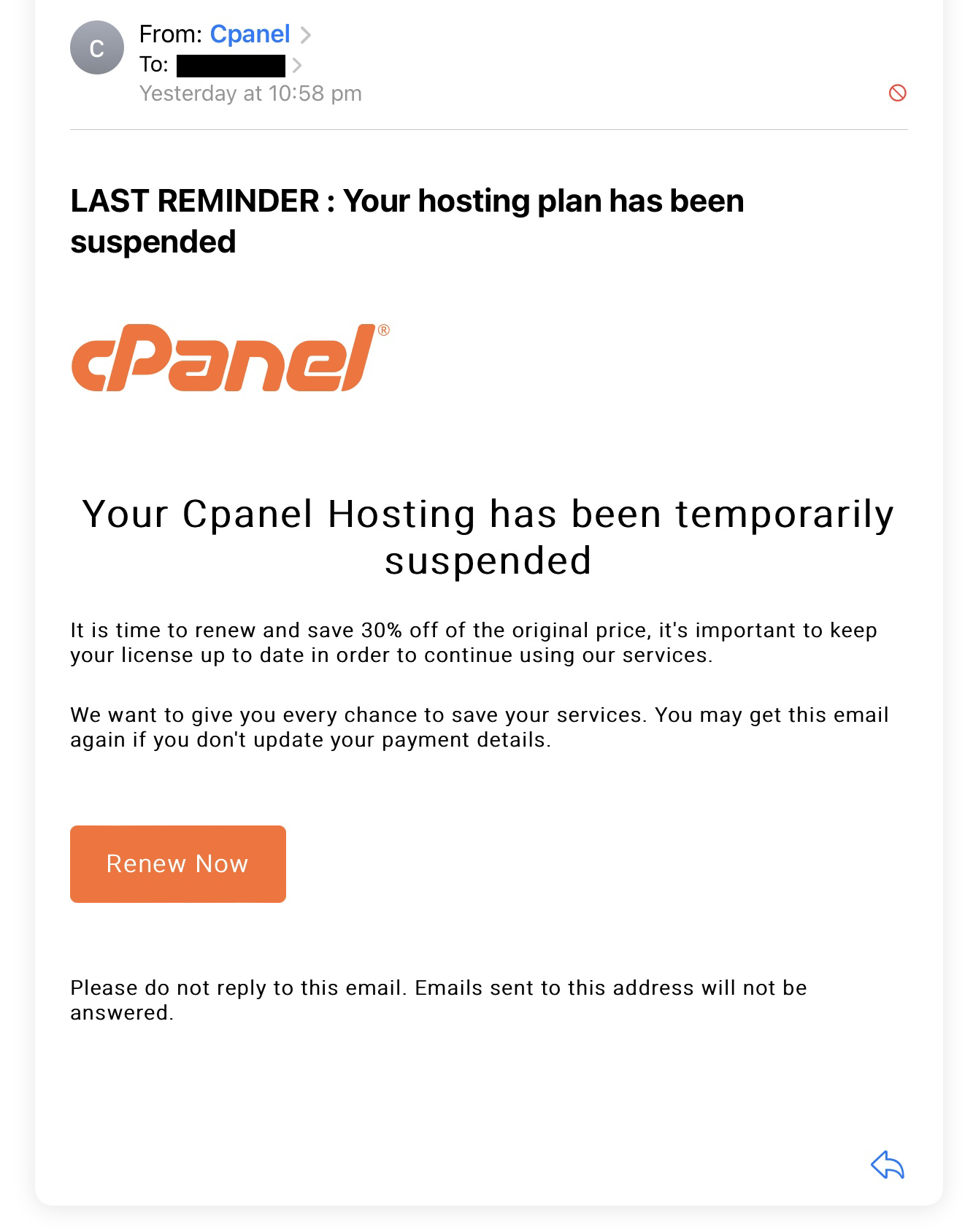 cPanel Scam Email.png